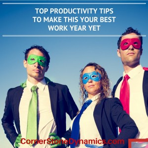 Productivity tips for the best year yet